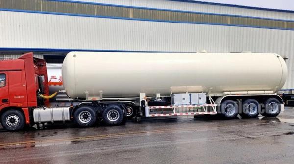 26T LPG Gas Tanker Trailer Medium Transport Propane Propylene Liquid Ammonia