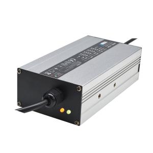 Quality Electric 10A 12V AGV Battery Charger PFM Waterproof IP65 Grade wholesale