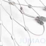 Flexible Strong Stainless Steel Cable Mesh Wire Rope Deck Balustrade
