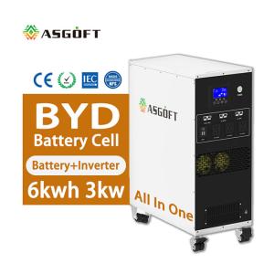 Quality BESS Portable 6Kwh lifepo4 Battery Pack 3KW inverter output Mobile Generation wholesale