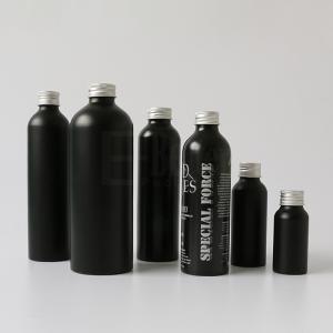 Quality 30ml 50ml 100ml 250ml Aluminum Cosmetic Bottles With Screw Lids wholesale