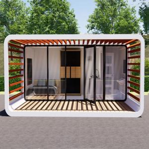 Quality Luxurious Apple Cabin House Movable Prefabricated Container House wholesale