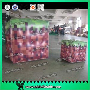 Quality Inflatable Advertising Balloons / Inflatable Red Cube ball / Inflatable Square Helium With wholesale