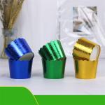Food Grade Sustainable Aluminum Foil Cupcake Baking Cups