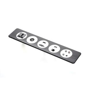 Quality Hidden Office Desk Sockets USB EU Power Strip 10A Fast Charging wholesale
