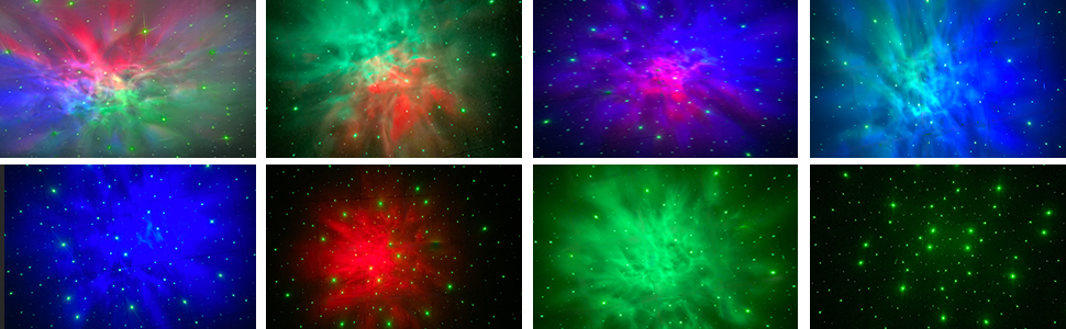 Remote Control Colorful Christmas Xmas Party Decor Luminous Flower Lamp Gradients Led Optic Fiber Star Light