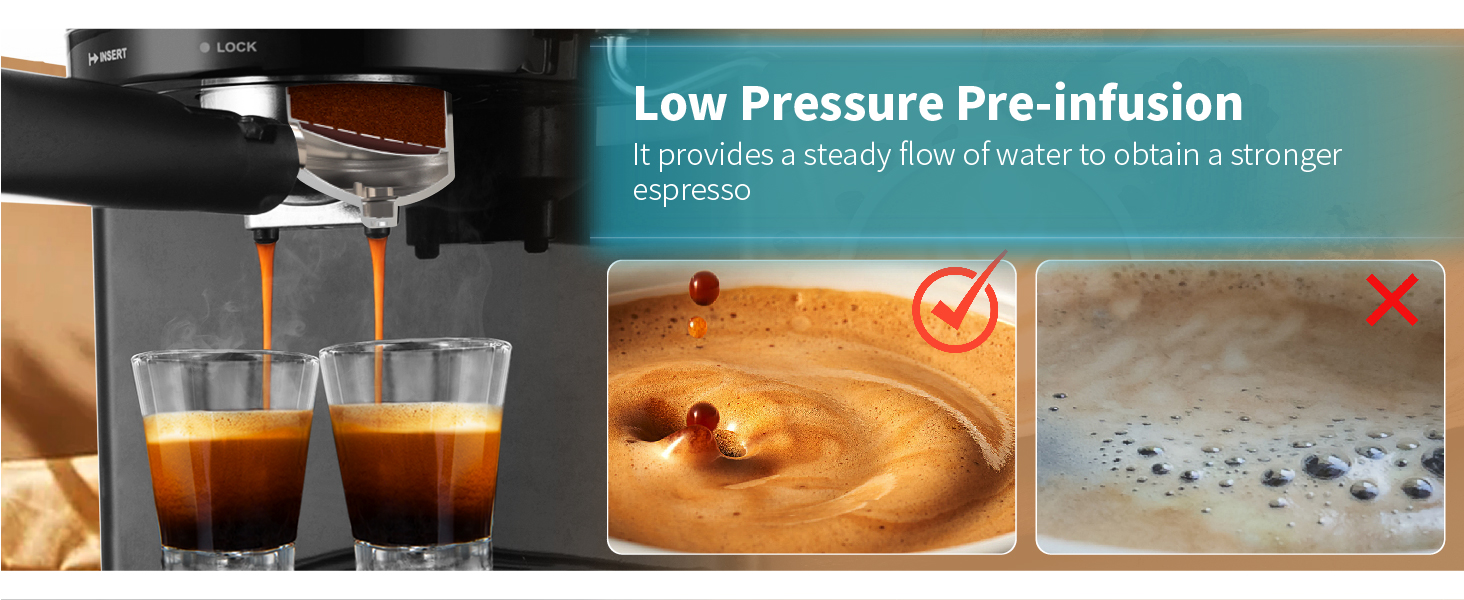 Automatic Coffee Maker Machine Stainless Steel Body Home Smart Italian Espresso Coffee Machine