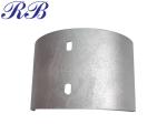 House Project Gutter Union Bracket / Sand Casting Aluminum Roof Gutters 0.22Kg