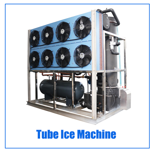 Commercial 1ton Ice Cube Maker Machine Equipped with Demark Danfoss Expansion Valve
