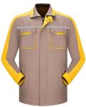 Wear Resistant Mens Long Sleeve Overalls , Mens Work Coat For Labor Protection