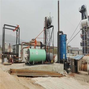 Quality Hydraulic Push Arm Drummed Asphalt Melter , Durable Bitumen Production Plant wholesale