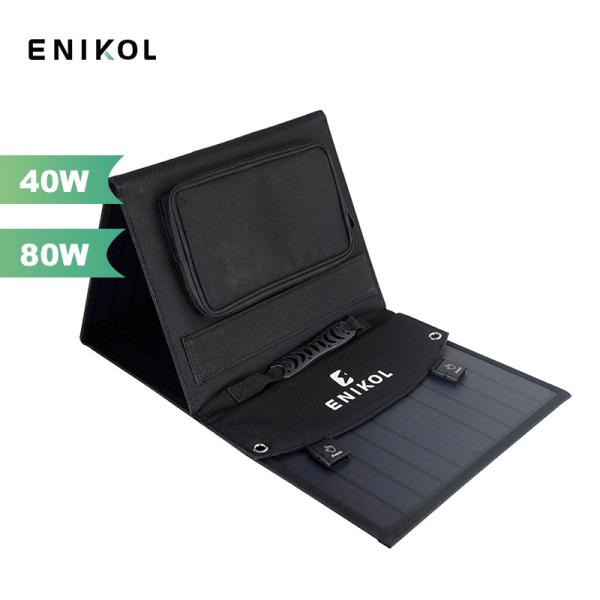 Outdoor Photovoltaic Foldable Solar Panels High Power 30W 40W 60W 80W 100W 120W