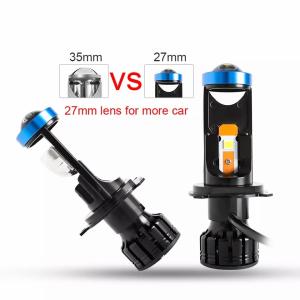 Quality Wholesale H4 Mini Bi Led Lens Projector Auto Car Led Headlight Bulbs 40W wholesale