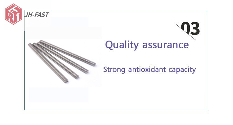 Full Threaded Rod All Thread Rod Grade 8 M6 M8 M10 M16 M20 with Thread Inserts