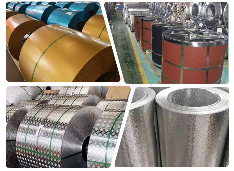 Embossed Precision Cut Aluminum Coils Custom Dimensions in Standard Sizes of 1200mm x 2400mm for Versatile Manufacturing
