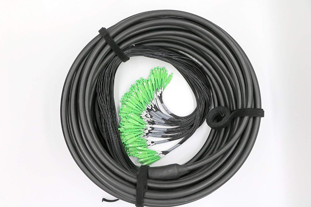 Blue Color SM Fiber Optical Fast Connector For FTTH CATV Telecommunication