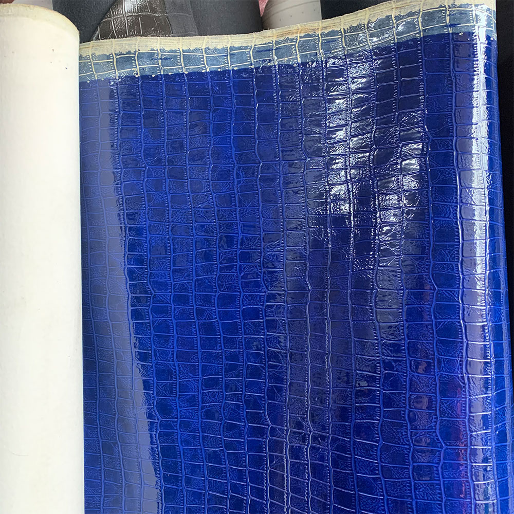 Noctilucent Artificial Synthetic Leather PU PVC Swede For Shoes