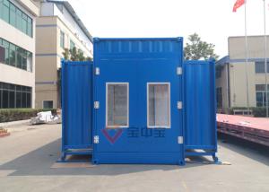 Quality Contaner Spray Booth Customied Painting Room Movable Spraying Room Handle Open Paint Room wholesale