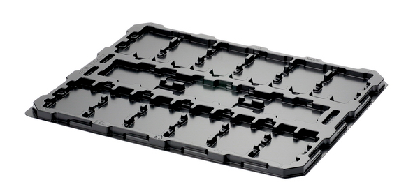 custom design antistatic ESD PCB plastic blister tray