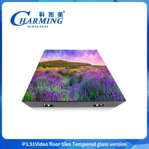 Quality Factory Price For Sale 500*500mm Mobile DJ Stage Video Floor Tile Screen Indoor and Outdoor 3D LED Screen For Wedding&amp;Bar&amp;Club wholesale