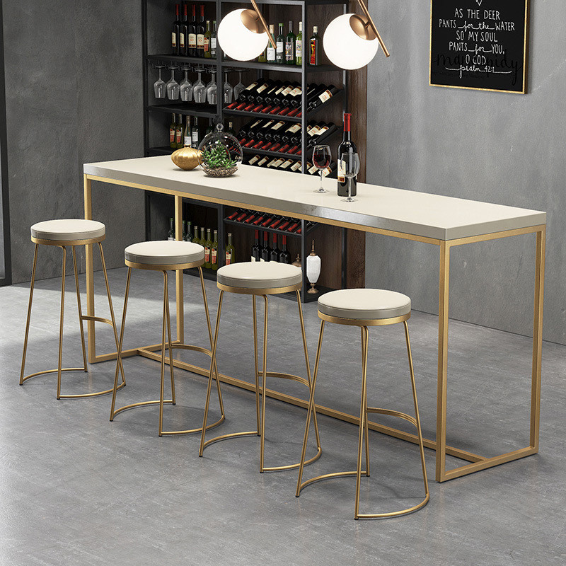 Wheelless Upholstered Bar Stools Counter Stools No Fold