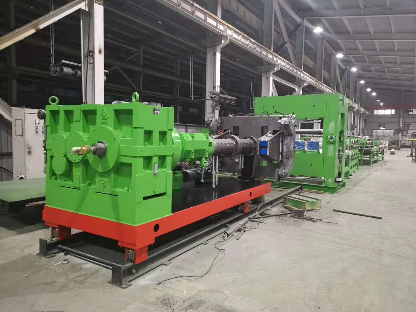 16 1 Screw L/D Ratio Pin-Barrel Cold Feed Rubber Extruder for Precise Rubber Extrusion
