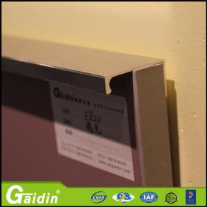 Quality wardrobe kitchen accessories office foggy siver aluminum furniture handle wholesale