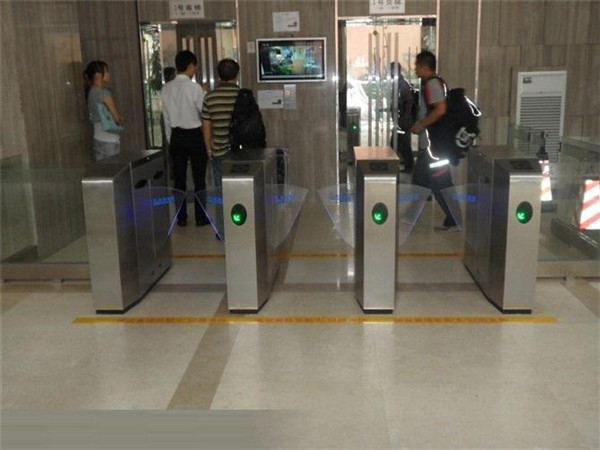 Clear Acrylic Flap Turnstile Gate
