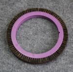 Artos Stenter Machine Parts Brush Wheel Purple Plastic Body Mixed Bristle Pig