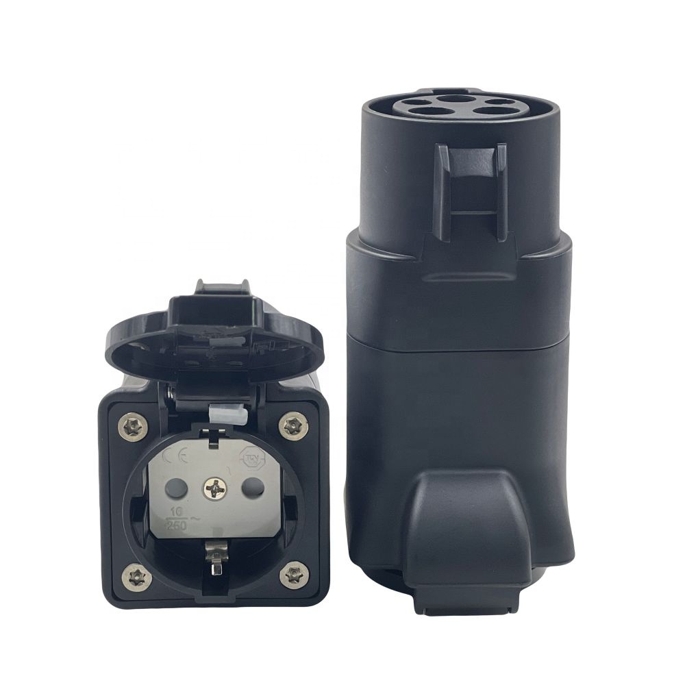 AOTAI J1772 Type1 to Schuko Adapter 220V EV Charger for E-bike and Electric Motorcycle Versatile Charging Solution