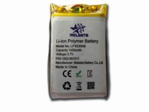 China Lithium Polymer Battery Pack 3.7V 1000mAh For GPS , E-book on sale