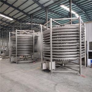 Quality Spiral Conveyor Belt Spiral Gravity Roller Conveyor High Quality Cooling Tower Conveyor wholesale