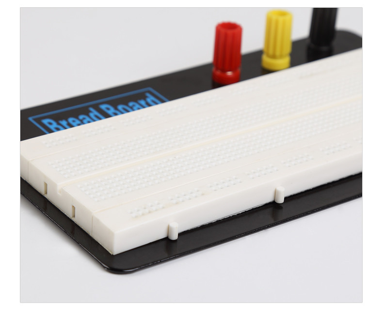 Soldering Breadboard Round Hole Board Aluminum Plate 1 Terminal Strip