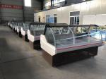 Sliding Door Butcher Meat Freezer Direct Cooling 220V