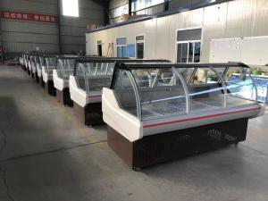 Quality Sliding Door Butcher Meat Freezer Direct Cooling 220V wholesale