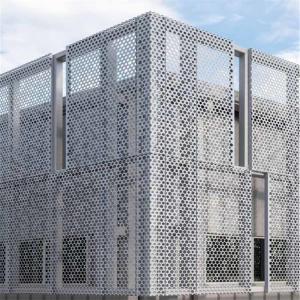 Quality White PVDF Coating Metal Building Facades Panels 3mm Fireproof wholesale