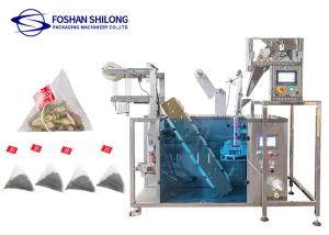 Quality Triangle Filter Paper Pyramid Tea Bag Packing Machine 3.5KW 220V wholesale