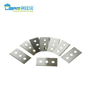 Quality Three Holes 43×22×0.4mm Film Slitting Blades wholesale