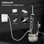 IPX7 Waterproof Cordless Freedom Water Flosser 5 Modes To Clean Teeth