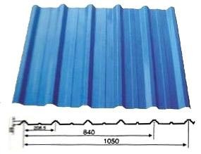 1050 Automatic Roof Metal Sheet Roll Forming Machine / Galvanized Sheet Metal Forming Machine