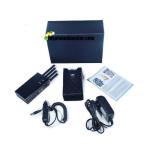 4 Channels 2w 4G 3G DCS GSM Black Portable Mobile Signal Jammer Blocker Isolator