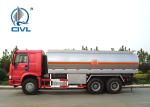 SINOTRUK HOWO 22cbm Fuel Oil Delivery Truck 6x4 Fuel Pump Pipe 336 Hp