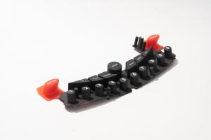 Quality Silicone Rubber Customized Large Conductive Key Machine Keys wholesale