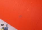 260GSM Acrylic Coated Fibreglass Fabric Orange 0.22MM 39" Oil Resistant