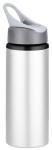Portable Aluminum Sports Water Bottle Wide Mouth Opening 750ML With Straw