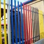 Decorative Steel Palisade Fencing Easy Installation Heavy Duty Anti Climb