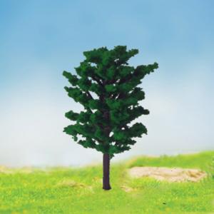 Quality MODEL TREE with leaf Plastic green ,GT20 H:50-130mm wholesale
