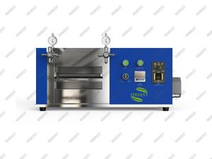 Quality Compact Hot Roller Press Machine 100mm width For Battery Electrode wholesale