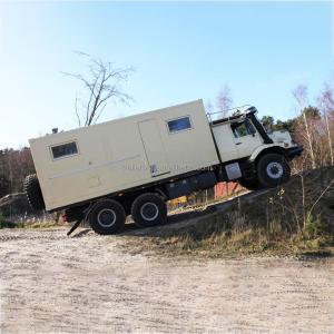 Quality Overland Expedition Camping with 20ft Customizable FRP Truck Camper Shell and Windows wholesale