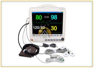 China Multi Parameter Icu Monitoring Machines , Adult 15 Inch Hospital Heart Monitor Machine on sale